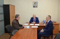 На приёме у Главы городского самоуправления На приёме у Главы городского самоуправления