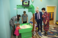 Александр Иванов осмотрел новый детский сад «Кнопочка» Александр Иванов осмотрел новый детский сад «Кнопочка»