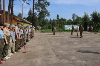 Военно-спортивная смена в «Ласточке»