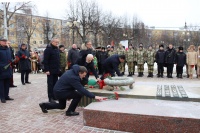 Почтили память воинов, павших при освобождении Калуги Почтили память воинов, павших при освобождении Калуги
