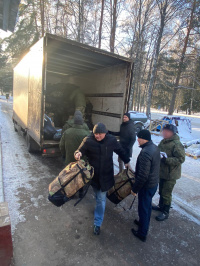 Депутаты навестили мобилизованных земляков Депутаты навестили мобилизованных земляков