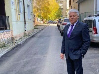 Отремонтирован проезд к школе №15 Отремонтирован проезд к школе №15