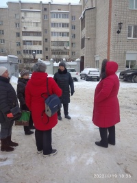 Очистка дворов от снега на контроле у депутата Очистка дворов от снега на контроле у депутата