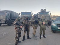 Настрой у добровольцев боевой Настрой у добровольцев боевой