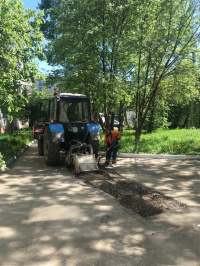 В 18-м избирательном округе начался ямочный ремонт В 18-м избирательном округе начался ямочный ремонт