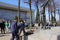 В Калуге отмечают День космонавтики В Калуге отмечают День космонавтики