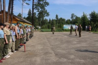 Военно-спортивная смена в «Ласточке» Военно-спортивная смена в «Ласточке»