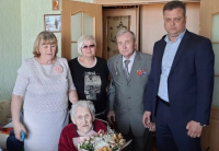 Труженику тыла исполнилось 100 лет Труженику тыла исполнилось 100 лет