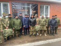 Юрий Моисеев навестил мобилизованных земляков Юрий Моисеев навестил мобилизованных земляков