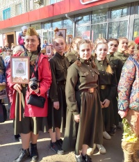 «Бессмертный полк» прошёл по Ольговке «Бессмертный полк» прошёл по Ольговке